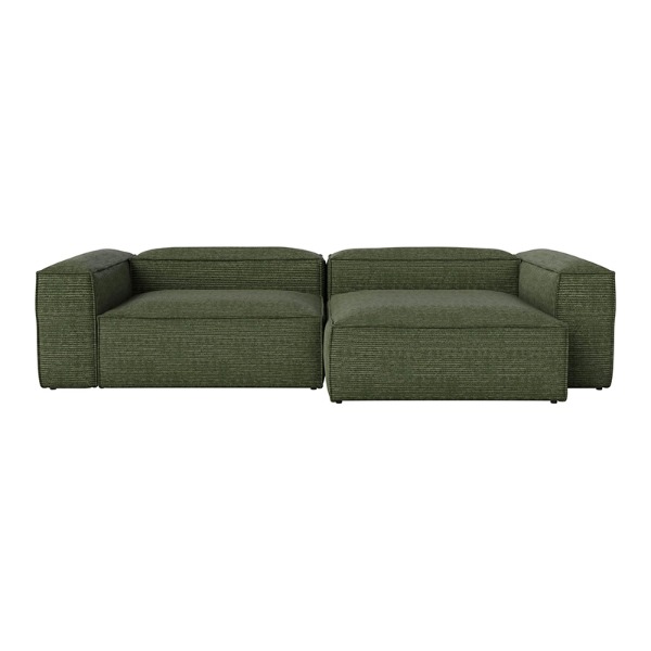 BOLIA Cosima 2 Units With Chaise Longue Large Right And Cornerunit Large Left Globa - Green