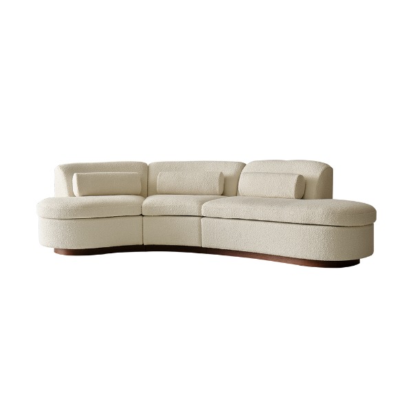 EASTERN EDITION CURVED SOFA (4 Colors)