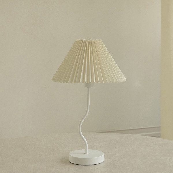 FF COLLECTIVE PLEATED STAND LAMP S - WHITE
