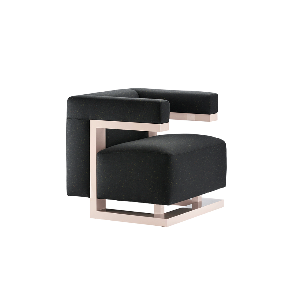 TECTA [Open Collab] F51 Armchair - Black / Pink