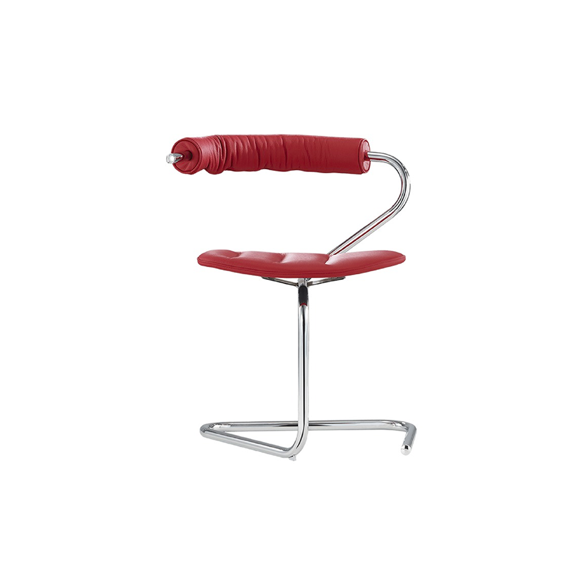 TECTA B5 Chair - Red / Leather 1 (Pre-Order)