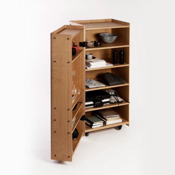 Knud Holscher Roller Cabinet - Wood