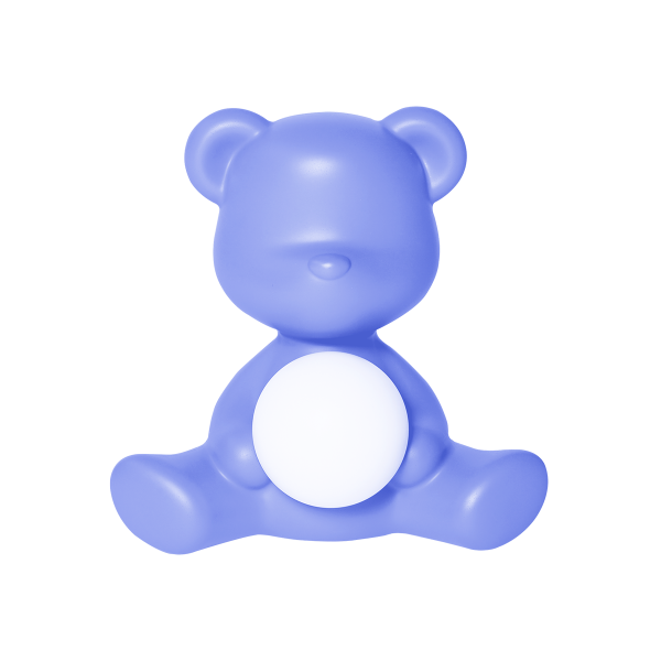 TEDDY GIRL LAMP - LIGHT BLUE
