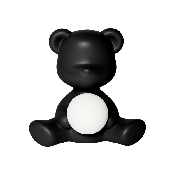 TEDDY GIRL LAMP - BLACK