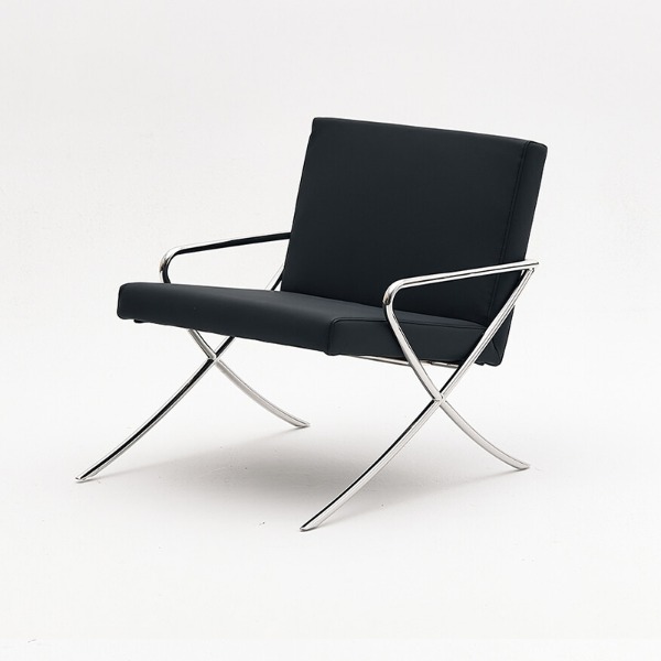 TXTURE Lch1 Lounge Chair - Black