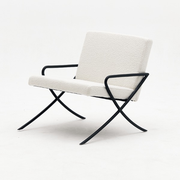 TXTURE Lch1 Lounge Chair - Boucle / Black