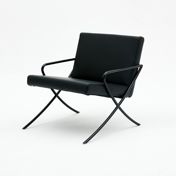 TXTURE Lch1 Lounge Chair - Black / Black