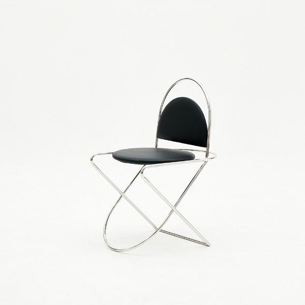 TXTURE Ch1 Dining Chair - Leather Black