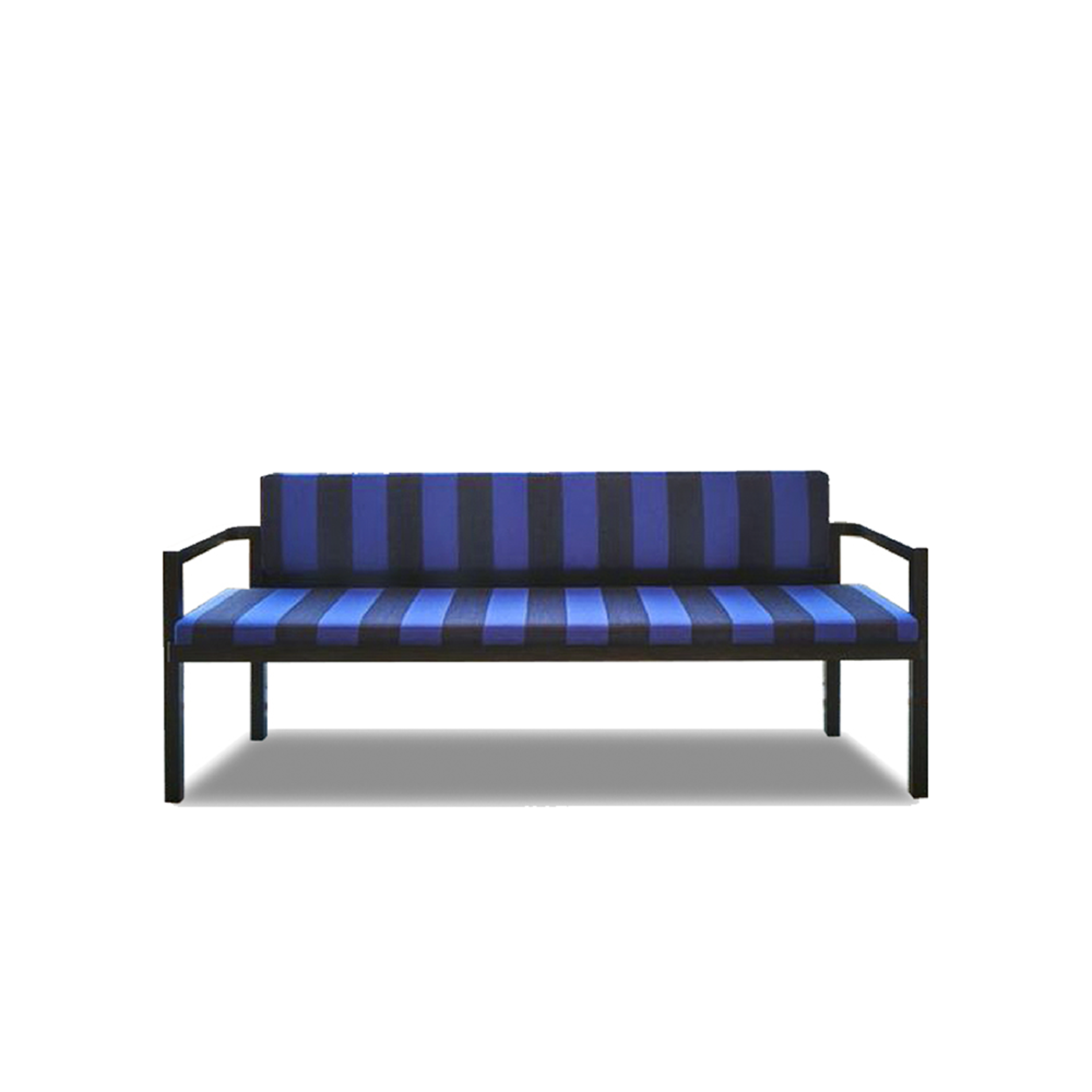 TECTA D51-3 Sofa - Black / Blue
