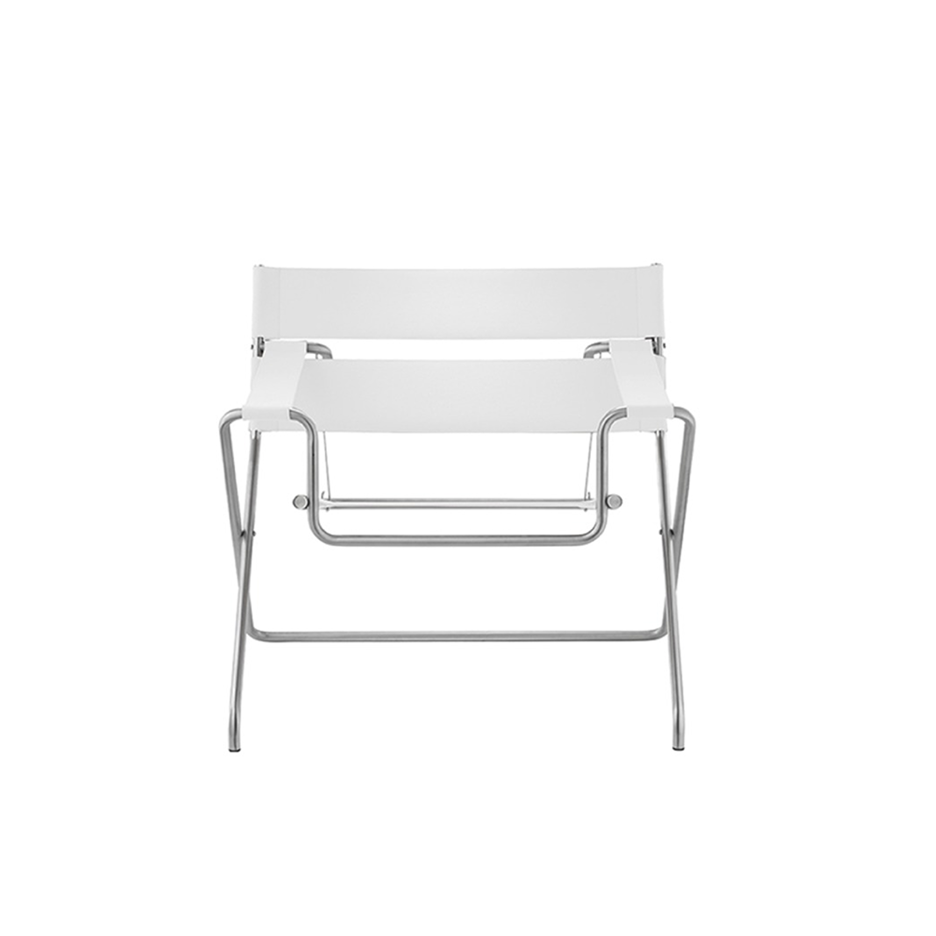 TECTA [Outlet|DP] D4 Bauhaus Chair - Pure White / Leather1