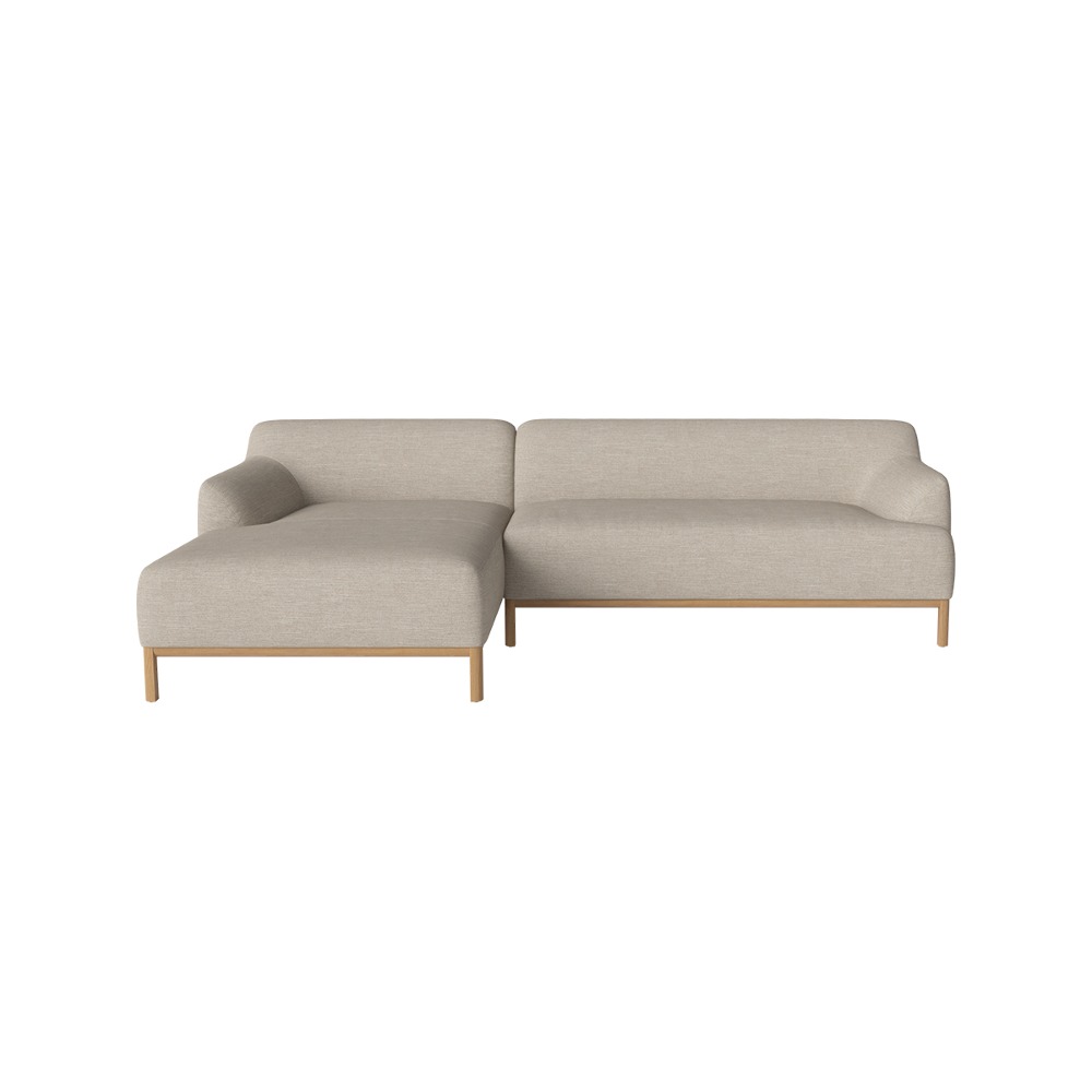 BOLIA Caro Sofa 3 Seater With Chaise Longue Left - Baize