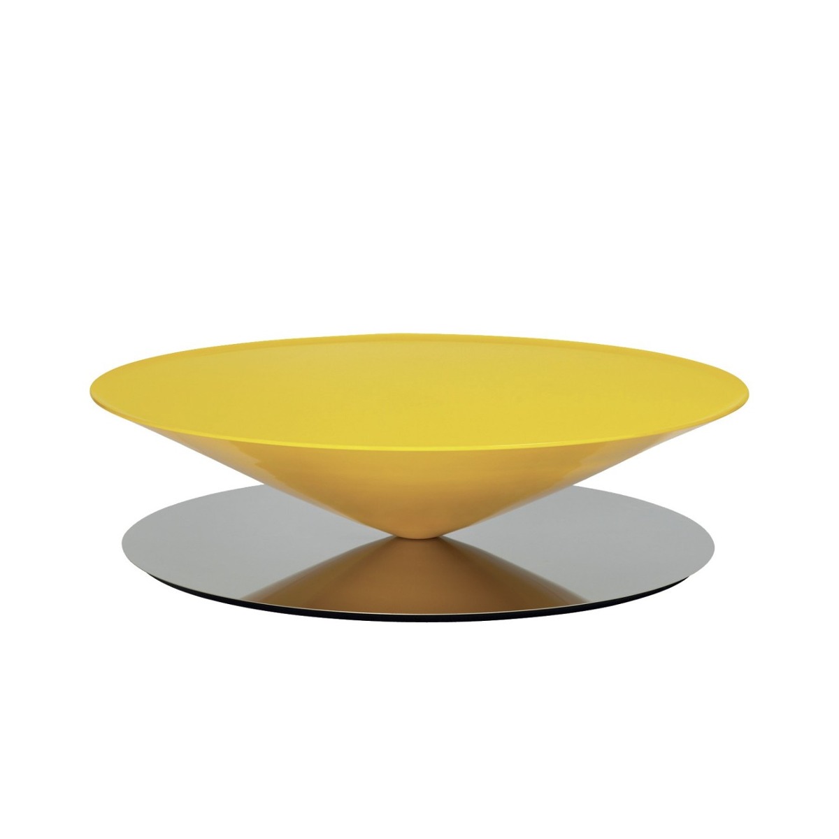 La Chance Float Coffee Table - Yellow / Shine