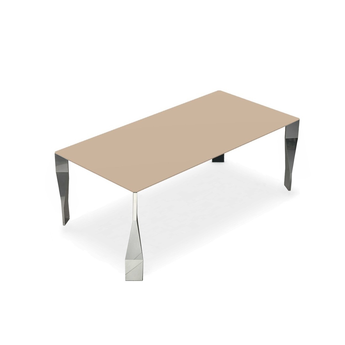 Molteni &amp;amp; C Diamond Table - Dune/ Aluminium