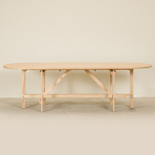 CANE COLLECTION TABLE - NATURAL