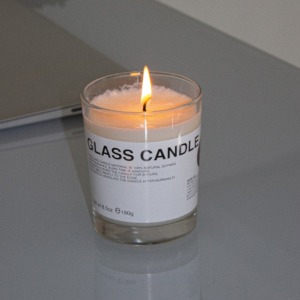GLASS CANDLE (2 favor)